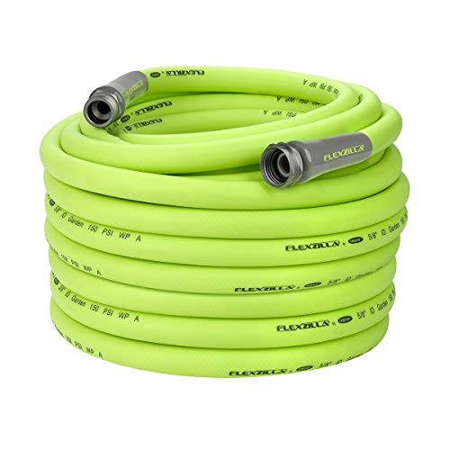 Flexzilla Garden Hose, 5/8 in. x 100 ft., Heavy Duty, Lightweight, Drinking Water Safe - HFZG5100YW