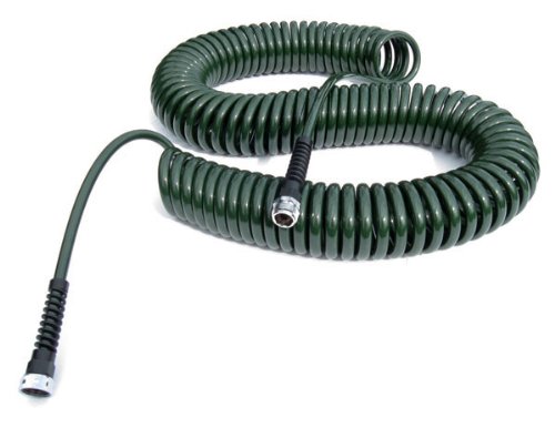 Water Right Professional Coil Garden Hose, Lead Free & Drinking Water Safe, 75-Foot x 3/8-Inch, Forest Green
