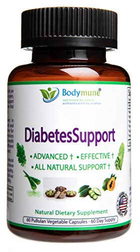 Natural Diabetes Support, Effective Diabetes Health Pack Diabetes and pre-Diabetes Supplement by Bodymune | 60 Day Supply, Made with Organic Herbs, Fruits and Essential Oils | Vegan Omega