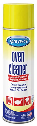 Sprayway Heavy-Duty Oven & Grill Cleaner, Removes Oil & Grease, 20 Oz, 1.25 Pound (Pack of 1), 20 Ounce