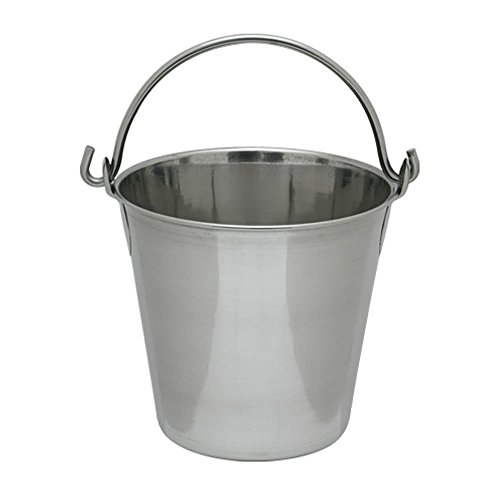 Lindy's stainless steel pail, 4 quarts, Silver