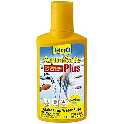 Tetra AquaSafe Plus, 8.45 Ounces, aquarium Water Conditioner And Dechlorinator, Model Number: 46798162681