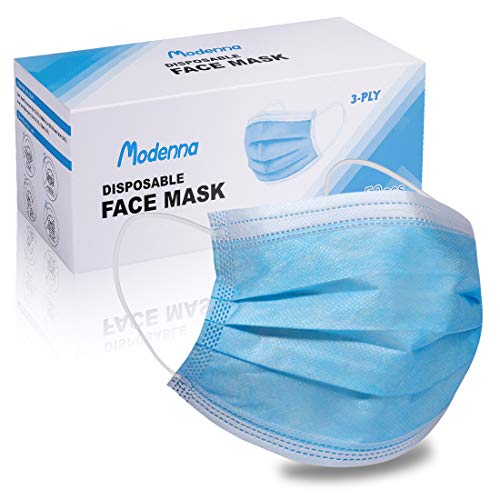 Modenna Face Mask Disposable Blue 50Pcs