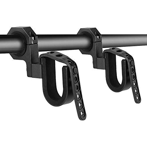UTV Gun Holder, kemimoto Roll Bar Rack Fits for 1.75” 1.875' 2” Roll Bars Compatible with Polaris RZR Ranger Can Am Honda Kawasaki