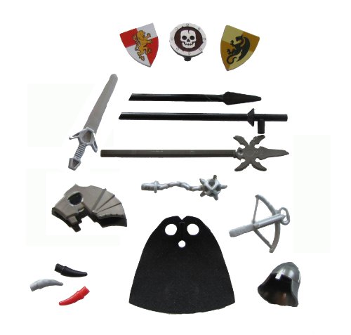 LEGO Knight Weapon and Armor Accessory Kit (Castle/Kingdom)