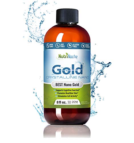 Nutrinoche Colloidal Gold - The Best Colloidal Gold Mineral Supplement - 30 PPM