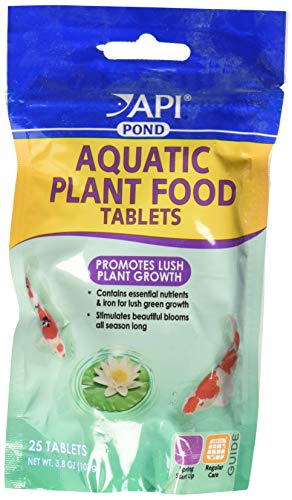 API (3 Pack) Pond Care Aquatic Plant Food, 25 Tablets Each