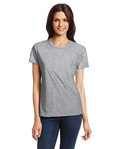 Hanes Women's Nano T-Shirt, Large, Light Steel