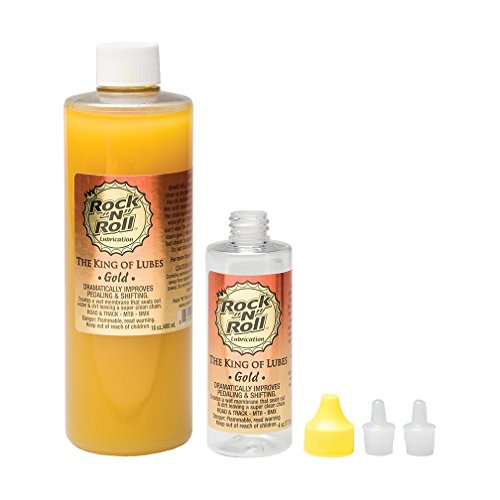 Rock N Roll Gold Chain Lubricant, 16-Ounce Complete Kit w/ 4oz Bottle & Applicator