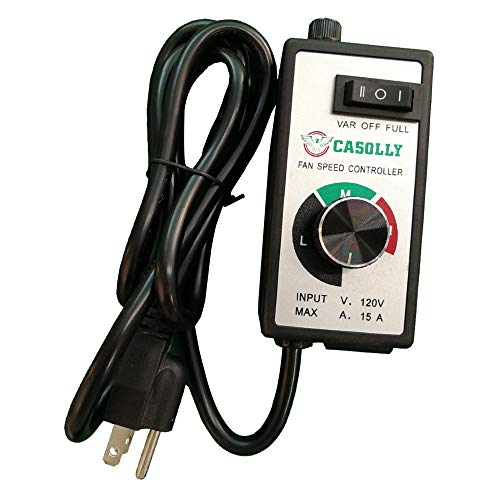 CASOLLY Variable Fan Speed Control for Inline and Duct Fan Adjustable Speed Controller