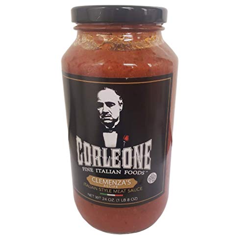 Corleone Fine Italian Foods Authentic Arrabiata, Marinara, Tomato Basil and Clemenza's Recipe Pasta Sauce, 24 oz. Bottle | Godfather Genco Pura Olive Oil Company (Arrabiata) (Clemenza's Recipe)