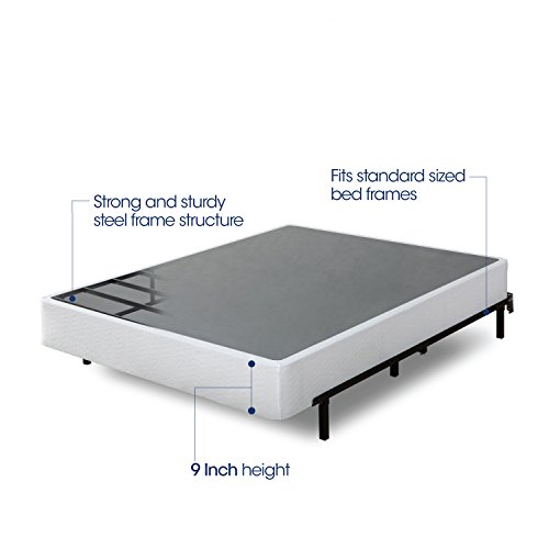 Zinus Armita 9 Inch Smart Box Spring / Mattress Foundation / Built-to-Last Metal Structure / High Profile / Easy Assembly, Full