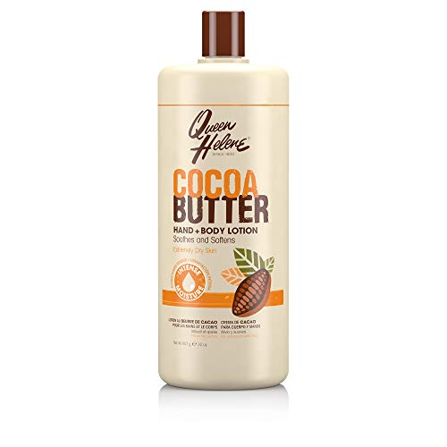 Queen Helene Hand + Body Lotion, Cocoa Butter, 32 Ounce [Packaging May Vary]