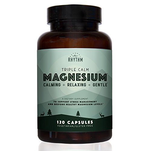 Triple Calm Magnesium - 150mg of Magnesium Taurate, Glycinate, and Malate for Optimal Relaxation, Stress and Anxiety Relief, and Improved Sleep. 120 Capsules.