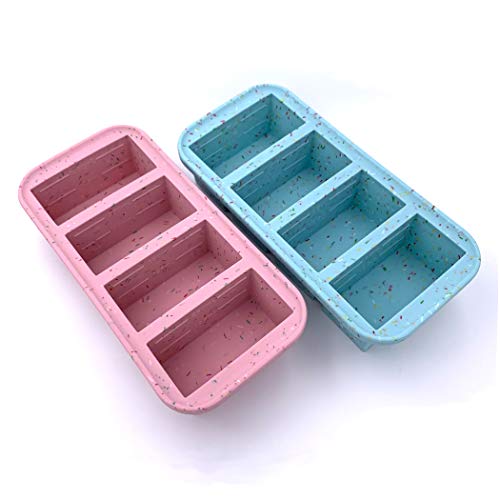 Sprinkles Edition Souper Cubes 1-Cup Freezing Tray with lid, Pack of 2, makes 8 perfect 1 cup portions, freeze soup, stew, chili