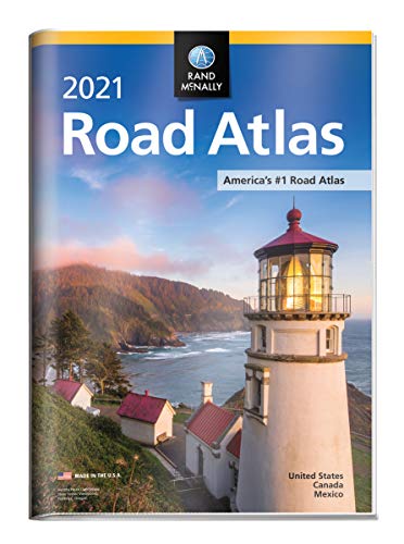 Rand McNally 2021 Road Atlas with Protective Vinyl Cover (Rand McNally Road Atlas)