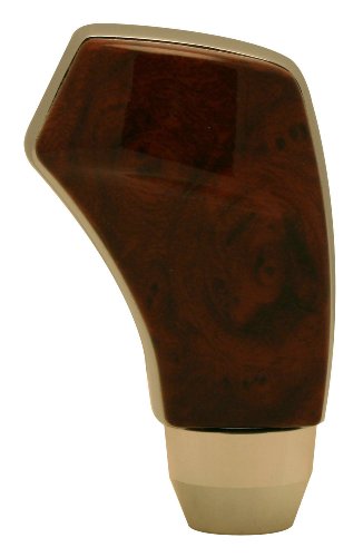 Pilot Automotive PM-2241 Motorsport Burlwood Chrome/Wood Manual/Automatic Stick Shift Knob