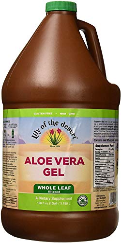Lily Of The Desert Aloe Vera Gel Whole Leaf, 128 Fluid Ounce, 1 GL