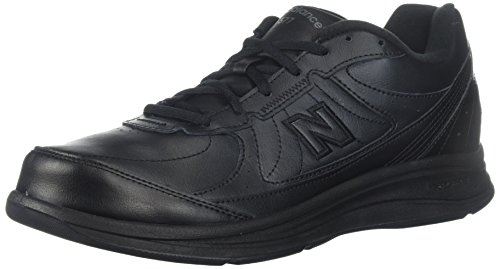 New Balance Men's 577 V1 Lace-Up Walking Shoe, Black, 11 W US