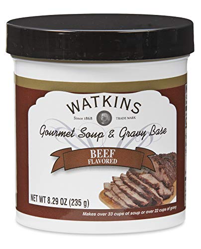 Watkins Soup and Gravy Base, Beef, 8.29 Ounce Jar, 1-Count