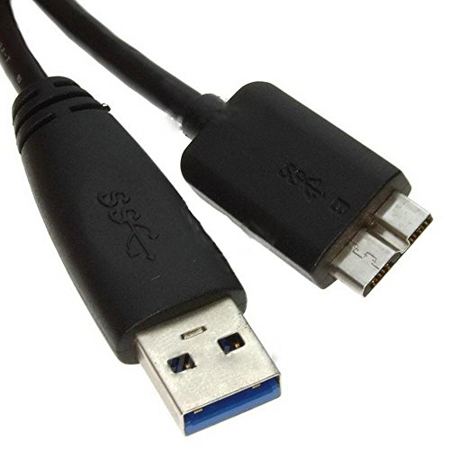 Micro USB 3.0 Cable A to Micro B for Seagate Goflex/Back Up Plus/Expansion Series Portable External Hard Drives
