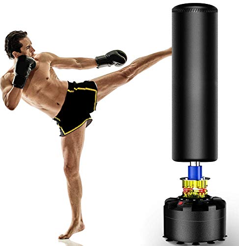 The Power Freestanding Punching Bag, 69’’-182lb Heavy Bag with Durable Suction Base - Free Stand Punch Bag for Adult Youth, Kickboxing Bags,Standing Heavy Punching Bag