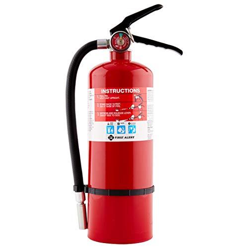 First Alert Fire Extinguisher | Professional Fire Extinguisher, Red, 5 lb, PRO5