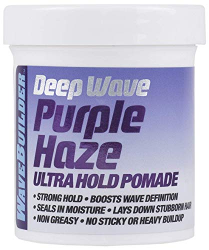 WaveBuilder Deep wave purple haze ultra hold pomade, 3 Ounce