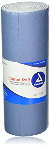 Dynarex Cotton Roll Non-Sterile 12'X56' 1 lb