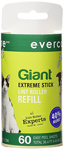 Evercare Giant PET Hair Roller REFILL - 6 Pack