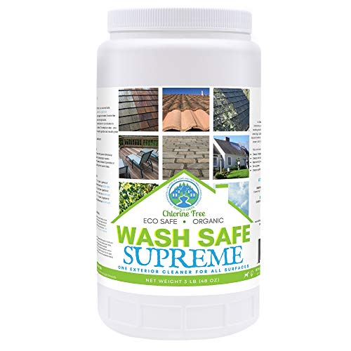 Wash Safe Industries SUPREME CLEAN Eco-Safe and All Natural Exterior Surface Cleaner, 3 lb Container