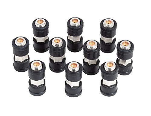 F Barrel Connector, Ancable 10-Pack Coaxial Cable Extender, Female to Female Coax Barrel Connector, for Indoor Outdoor Coax Cable, Dish Network, Antenna, Satellite Receiver