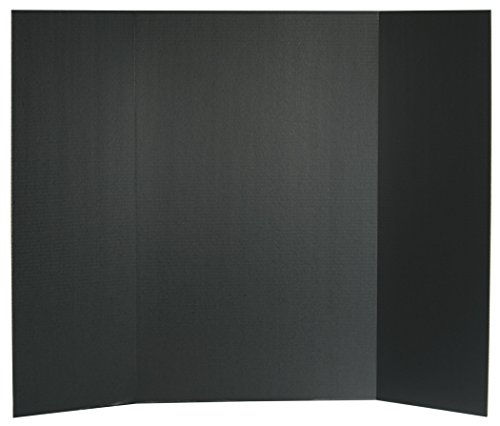 Flipside Products 36x48 1 Ply Black Project Board, Pack of 4 (18067)