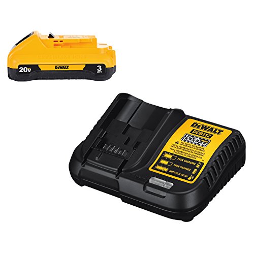 DEWALT 20V MAX Battery Pack with Charger, 3-Ah (DCB230C)