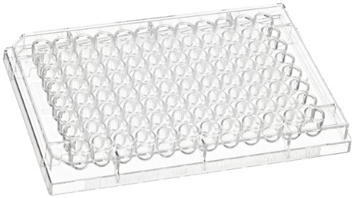 BD 353910 Falcon Clear Polystyrene Sterile 96 Well Microtest Assay Plate, 300 microliter Volume, U-Bottom Shape (Case of 50)