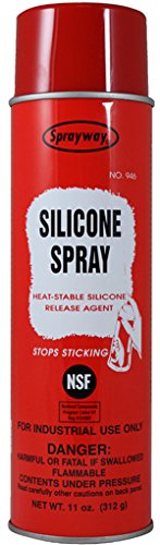 Sprayway SW946 Silicone Spray and Release Agent, 11 oz