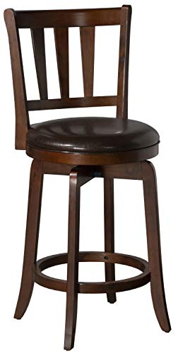 Hillsdale Furniture Presque Isle Swivel Counter Height Stool, Cherry