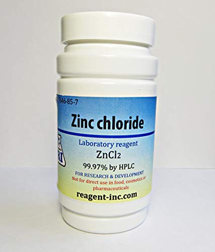 Zinc Chloride, Powder, 99.97%, Analytical Reagent (ACS), 200 gr