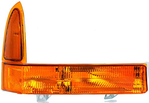 Dorman 1630285 Front Passenger Side Turn Signal / Parking Light Assembly for Select Ford Models