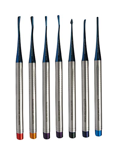 Dental PDL Periotome Root Elevator Set of 7 luxating Elevator