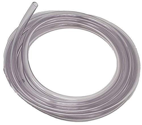 Sealproof Unreinforced PVC 1/4-Inch-ID x 3/8-Inch OD Food Grade Clear Vinyl Tubing, 10 FT,