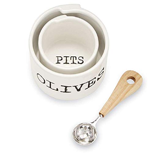 Mud Pie Olives and Pits Bowl Set of 3