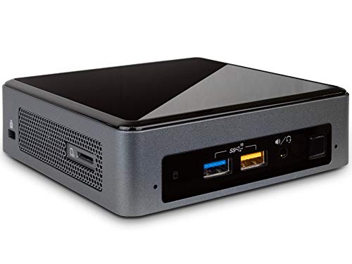 Intel NUC 8i7BEK Mini Desktop, Intel Quad-Core i7-8559U Upto 4.5GHz, 16GB RAM, 512GB SSD, HDMI, Thunderbolt 3, Card Reader, Wi-Fi, Bluetooth, Windows 10 Pro