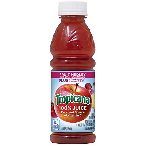 Tropicana Juice, Fruit Medley, 10 Ounce (Pack of 15)