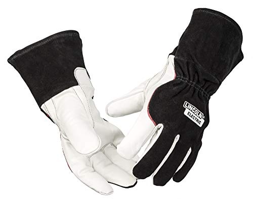 Lincoln Electric DynaMIG HD Professional MIG Welding Gloves | Comfort & Heat Resistance | Medium | K3806-M