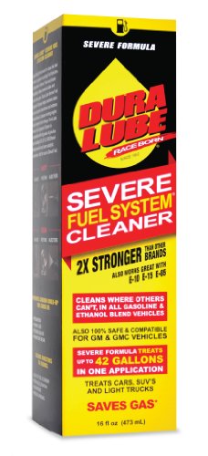 DURA LUBE HL-40199-06 Severe Fuel System Cleaner, 16-Ounce, Single
