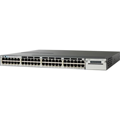 Cisco Catalyst 3750X-48T-E - Switch - L3 - Managed - 48 X 10/100/1000 - Rack-Mountable 'Product Type: Networking/Lan Hubs & Switches'