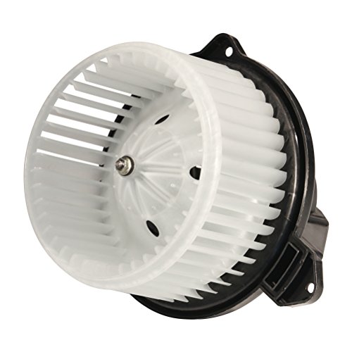 AC Blower Motor with Fan - Replaces 5012701AB, 5096255AA, 5096256AA, PM9198, 700012 - Compatible with Dodge and Jeep Vehicles - Ram 1500, Ram 2500, Ram 3500, 2002-2004 Grand Cherokee