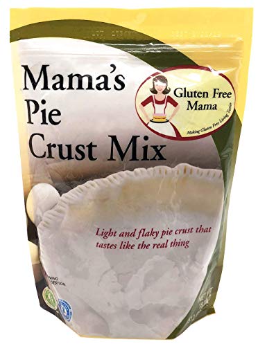 Gluten Free Mama’s Pie Crust Mix - Light and Flaky - Certified Gluten Free Ingredients - All Purpose - Safe for Celiac Diet - Easy to Store