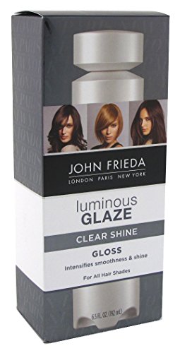 John Frieda Luminous Glaze Clear Shine Gloss 6.5 Ounce (192ml) (3 Pack)